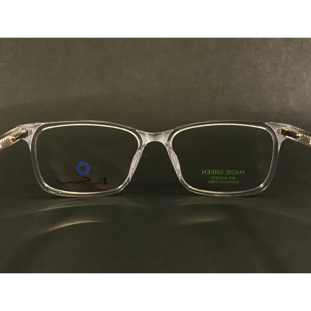 Ben Sherman Eyeglasses Frames SOUTH C03 Crystal Rectangle Full Rim 54-16-145